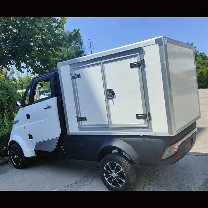 Chinese EEC L7e Mini Electric Pickup Truck For Last Mile Delivery