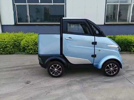Mini Electric Food Cart Delivery Transport Truck