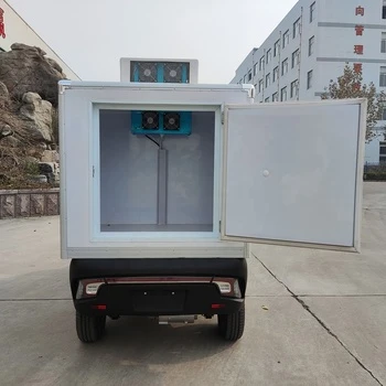 DOT COC Logistics Van With Refrigerator Box Customized Temperature -18 To 5 ℃