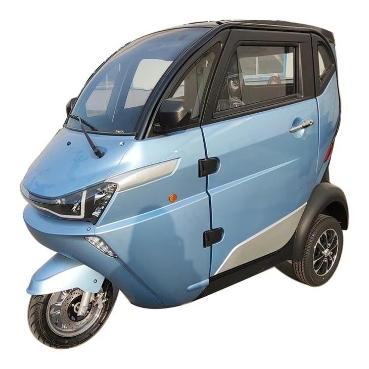 EEC COC CE Approved 3 Wheel Adult Bike Passenger Electric Tricycles With Two Seats